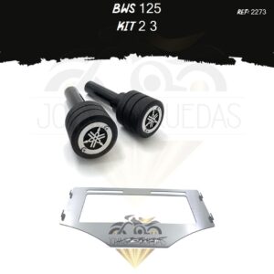 Bws 125 kit porta placa slider trasero
