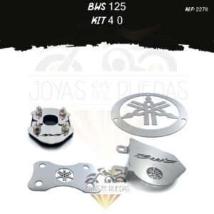 Bws 125 kit lujo pata gato mordaza lujo ventilador