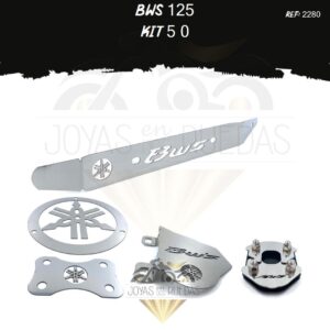 Bws 125 kit mordaza protector exosto lujo pata gato