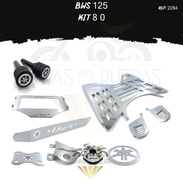 Bws 125 kit lujo pata gato piso protector exosto