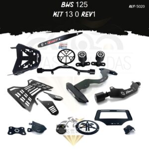 Bws 125 kit mordaza acutrax T protector exosto 3D