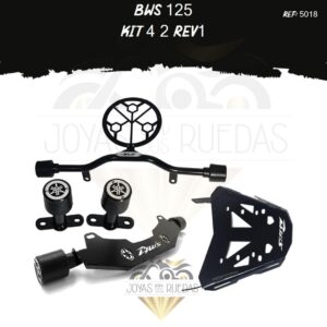 Bws 125 kit slider tubular Lfarola slider delantero bws x