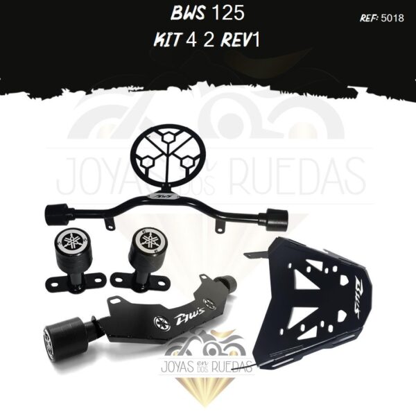 Bws 125 kit slider tubular Lfarola slider delantero bws x