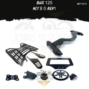Bws 125 kit piso lujo pata gato mordaza sliders