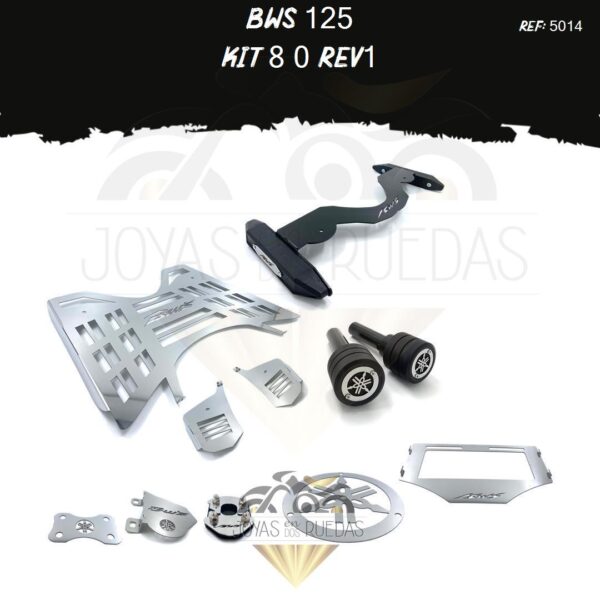 Bws 125 kit lujo pata gato piso mordaza sliders