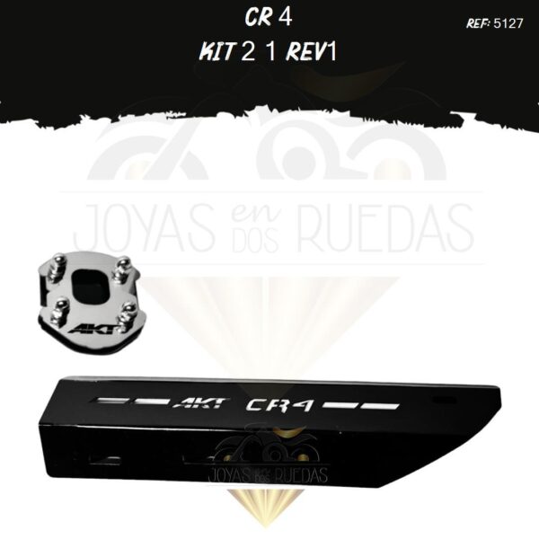 CR 4 kit lujo pata gato protector exosto 7t