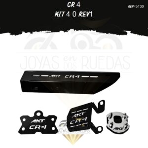CR 4 kit lujo pata gato protector exosto 7t mordaza