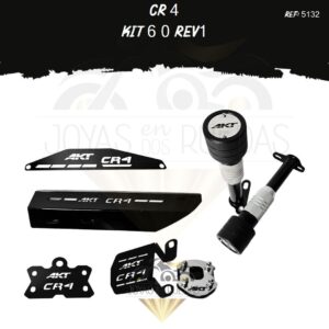 CR 4 kit sliders lamina lateral lujo pata gato