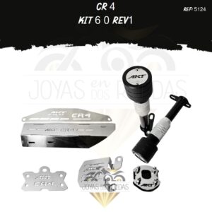 CR 4 kit lujo pata gato protector exosto 7t