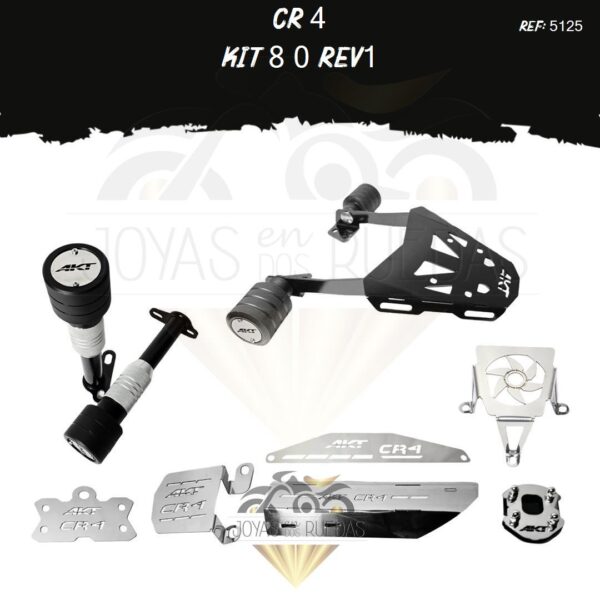 CR 4 kit acutrax p mordaza protector exosto 7t