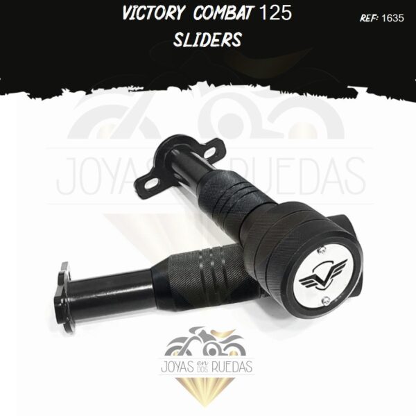 moto Victory combat 125 sliders