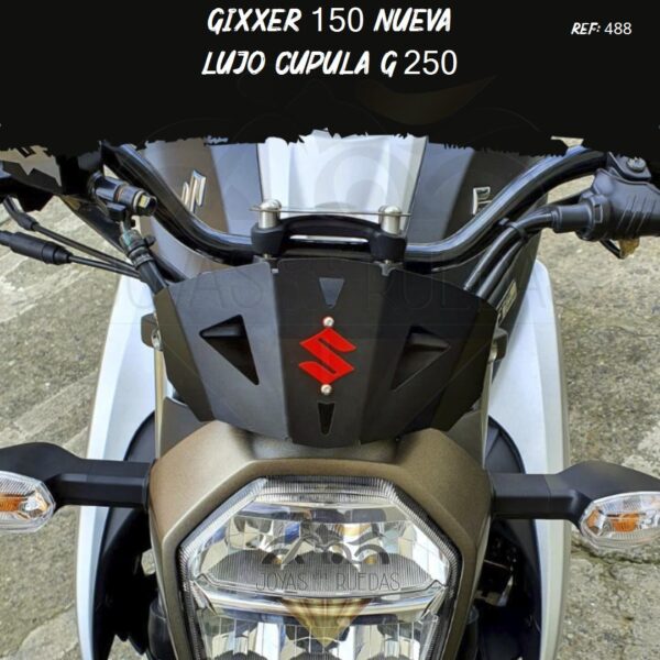 accesorios Gixxer 150 nueva lujo cupula g