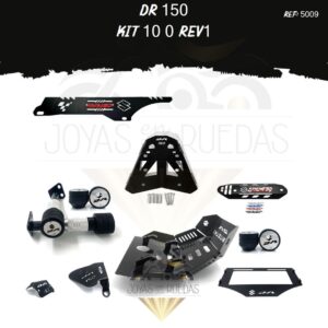 DR 150 kit mordaza protector bomba delantera