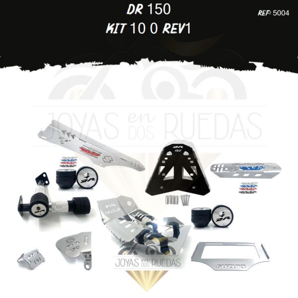 DR 150 kit Spools Sliders eje pechera quilla sliders