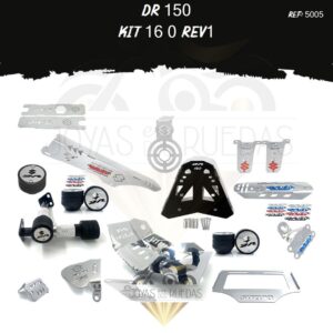 DR 150 kit spool mofle lamina lateral Dr Reposa pies