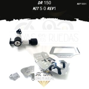 DR 150 kit pechera quilla sliders mordaza