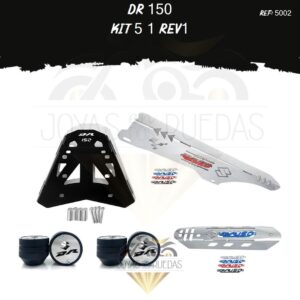 DR 150 kit parrilla Spools Sliders eje Guarda cadena 3D