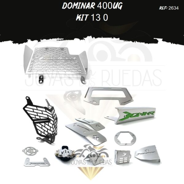 Dominar 400UG kit acutrax T mordaza