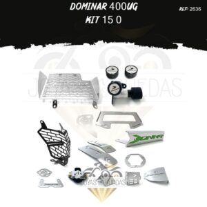 Dominar 400UG kit protecto lateral radiador