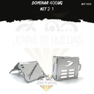 Dominar 400UG kit protector bomba trasera