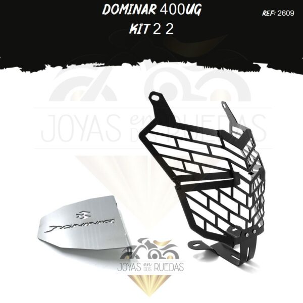 Dominar 400UG kit mordaza protector farola