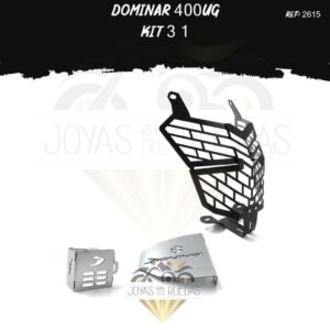 Dominar 400UG kit mordaza protector bomba trasera