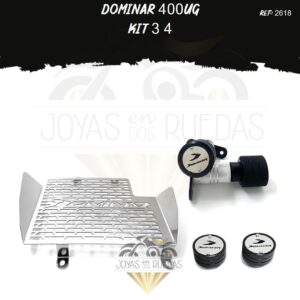 Dominar 400UG kit sliders Spools Sliders eje