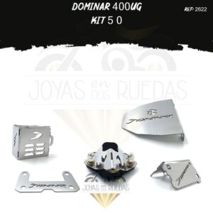 Dominar 400UG kit lujo pata gato mordaza acutrax T