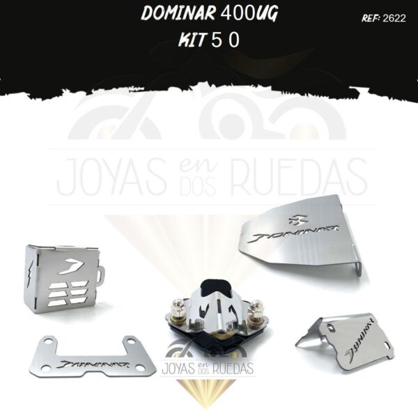 Dominar 400UG kit protector bomba delantera