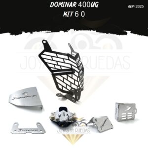 Dominar 400UG kit lujo pata gato protector farola