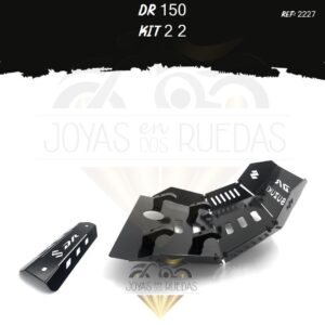 DR 150 kit exosto pechera quilla