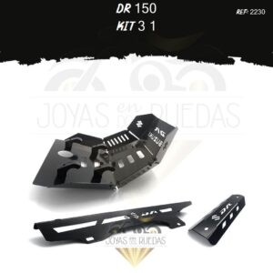 DR 150 kit guarda cadena pechera quilla exosto