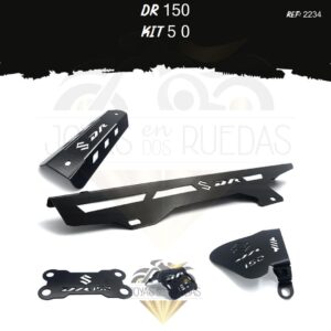 DR 150 kit exosto guarda cadena mordaza acutrax p