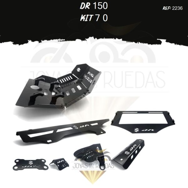 DR 150 kit mordaza acutrax p guarda cadena