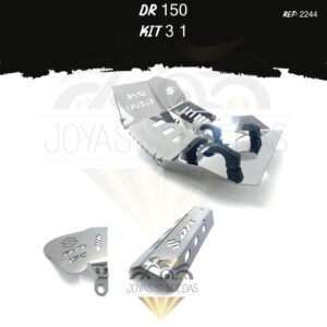DR 150 kit pechera quilla mordaza exosto