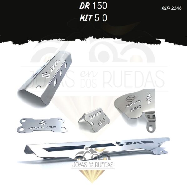 DR 150 kit mordaza guarda cadena acutrax p exosto