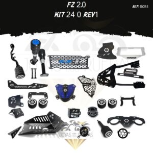 FZ 2.0 kit mofle fz 2,0 Sliders premium