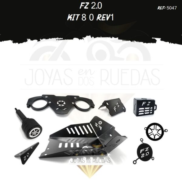 FZ 2.0 kit protector bomba trasera lujo filtro aceite