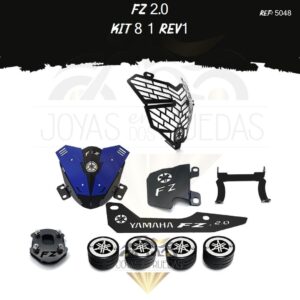 FZ 2.0 kit protector farola lujo pata gato Cupula TR3