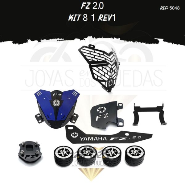 FZ 2.0 kit protector farola lujo pata gato Cupula TR3