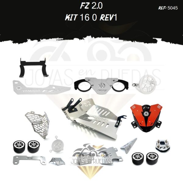 FZ 2.0 kit protector bomba trasera acutrax p mordaza