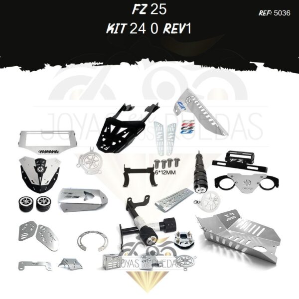 FZ 25 kit acutrax p mordaza protector exosto 4t