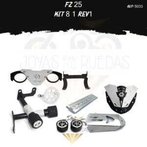 FZ 25 kit Spools Sliders eje base exploradoras