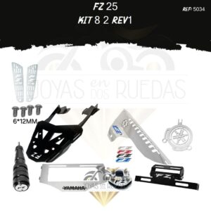 FZ 25 kit Lujo carenado parrilla fender 3d