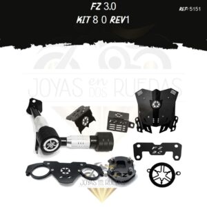 FZ 3.0 kit Cupula TR3 lujo pata gato sliders acutrax p