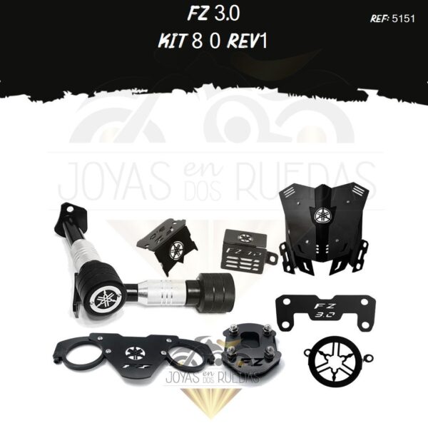 FZ 3.0 kit Cupula TR3 lujo pata gato sliders acutrax p