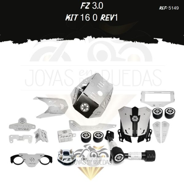 FZ 3.0 kit lujo pata gato Cupula TR3 sliders