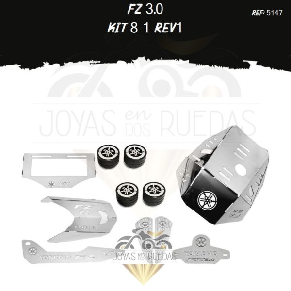 FZ 3.0 kit protector exosto 7t pechera quilla