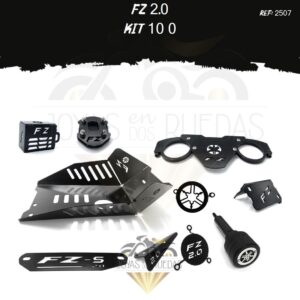 FZ 2.0 kit lamina lateral mofle fz 2,0 slider exosto