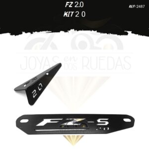 FZ 2.0 kit lamina lateral mofle fz 2,0